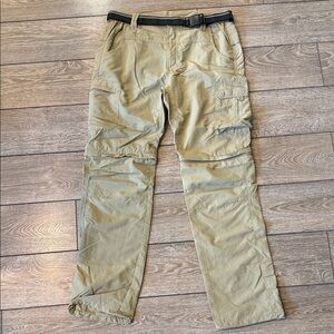 Men's Khaki Cargo Pants with Utility Pockets